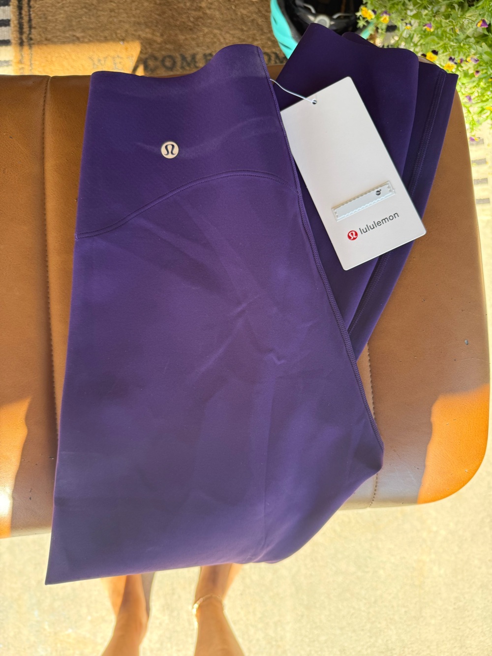 NWT lululemon athletica Purple Leggings